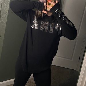 Black/Silver Long Sleeve